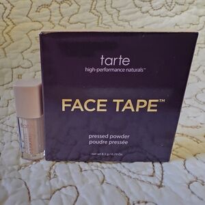 Tarte Face Tape Pressed Powder And Travel Concealer Set New In Box